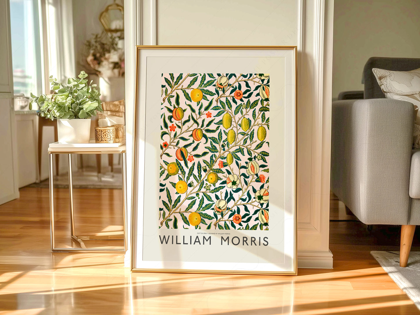 William Morris, William Morris, Fruit or Pomegranate, Fine Art Print