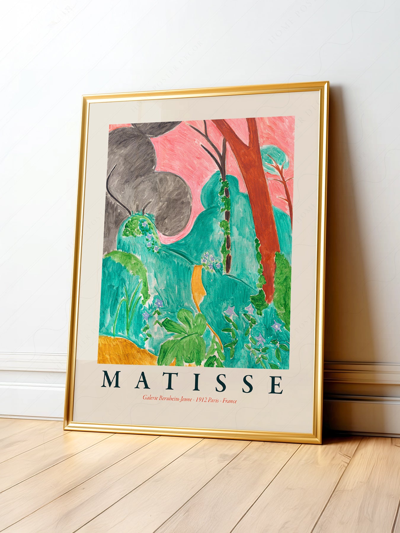 Henri Matisse Moroccan Garden Art Print – Museum Wall Decor Poster