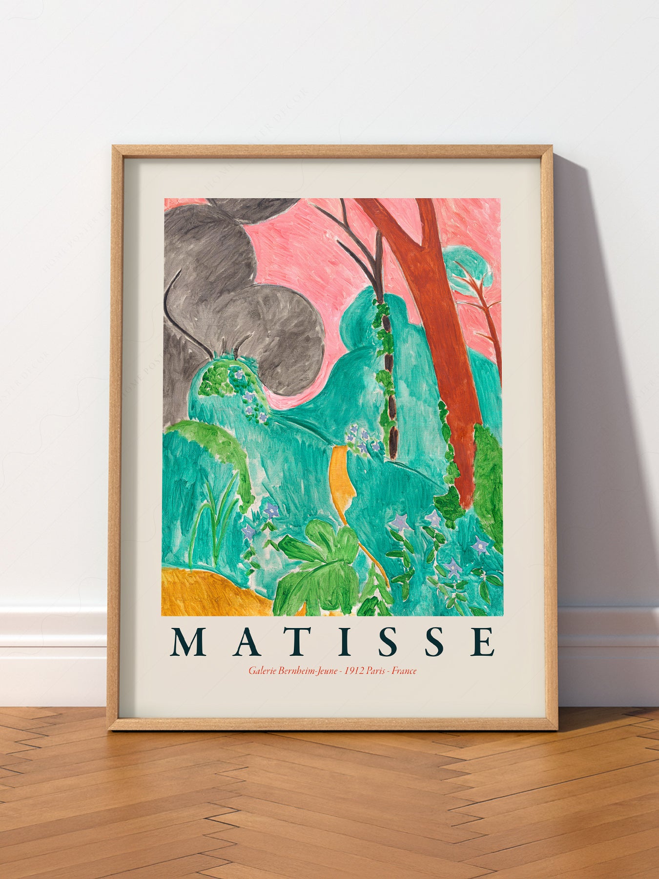 Henri Matisse Moroccan Garden Art Print – Museum Wall Decor Poster