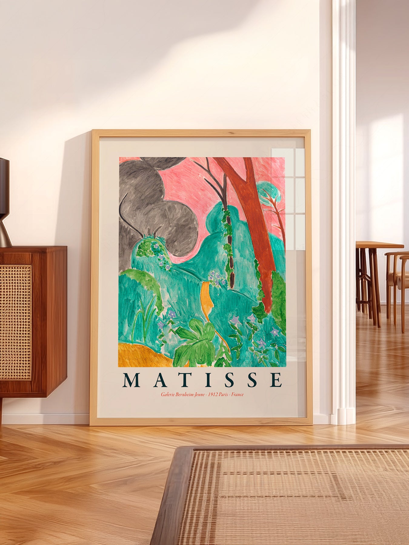 Henri Matisse Moroccan Garden Art Print – Museum Wall Decor Poster