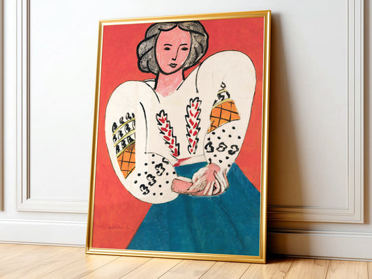 Henri Matisse, La blouse romaine, Fine Art Print