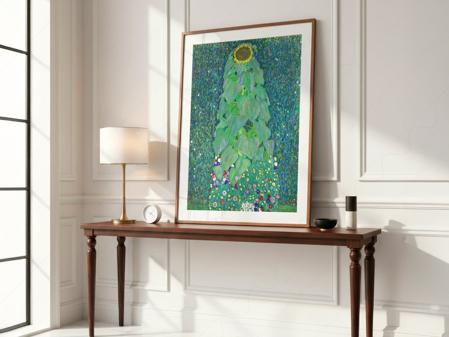 Gustav Klimt, Sunflower Print, Fine Art Print
