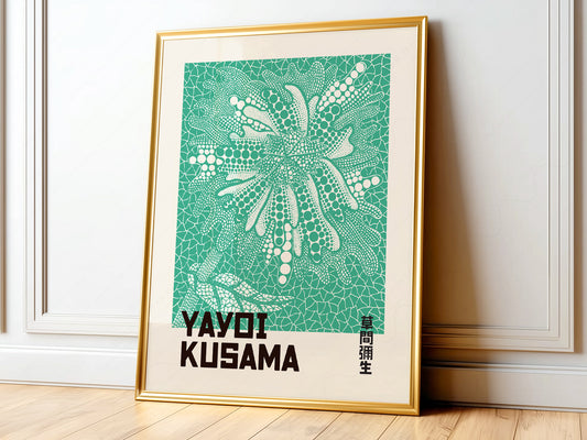 Yayoi Kusama Print, Contemporary Wall Art