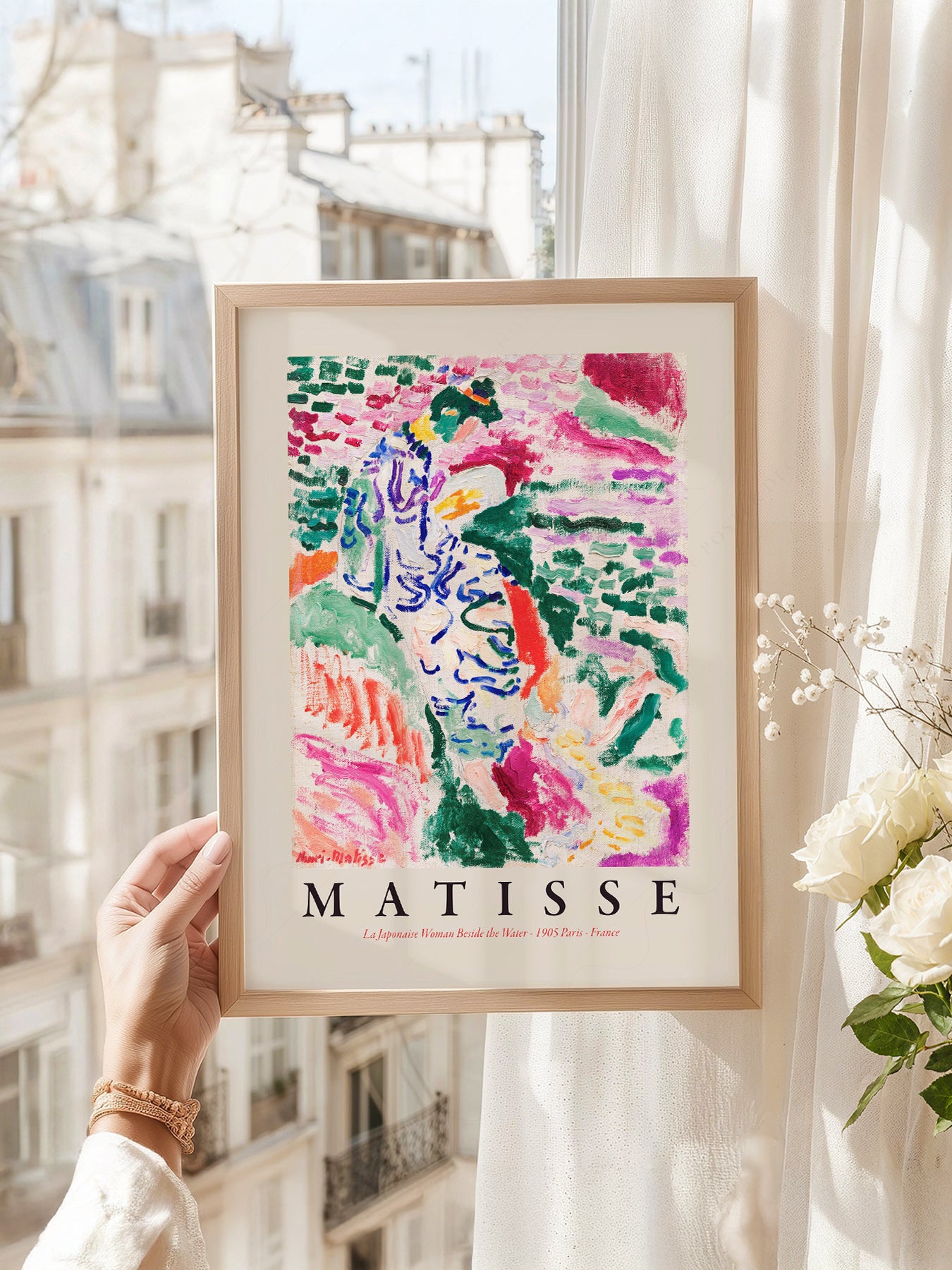 Henri Matisse La Japonaise Woman Beside the Water Print – Museum Art