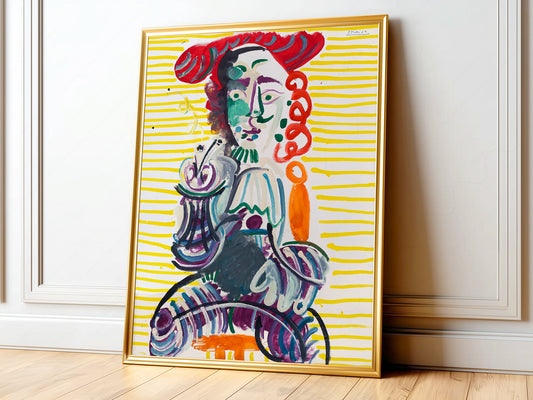 Pablo Picasso, Homme la Pipe, Fine Art Prints