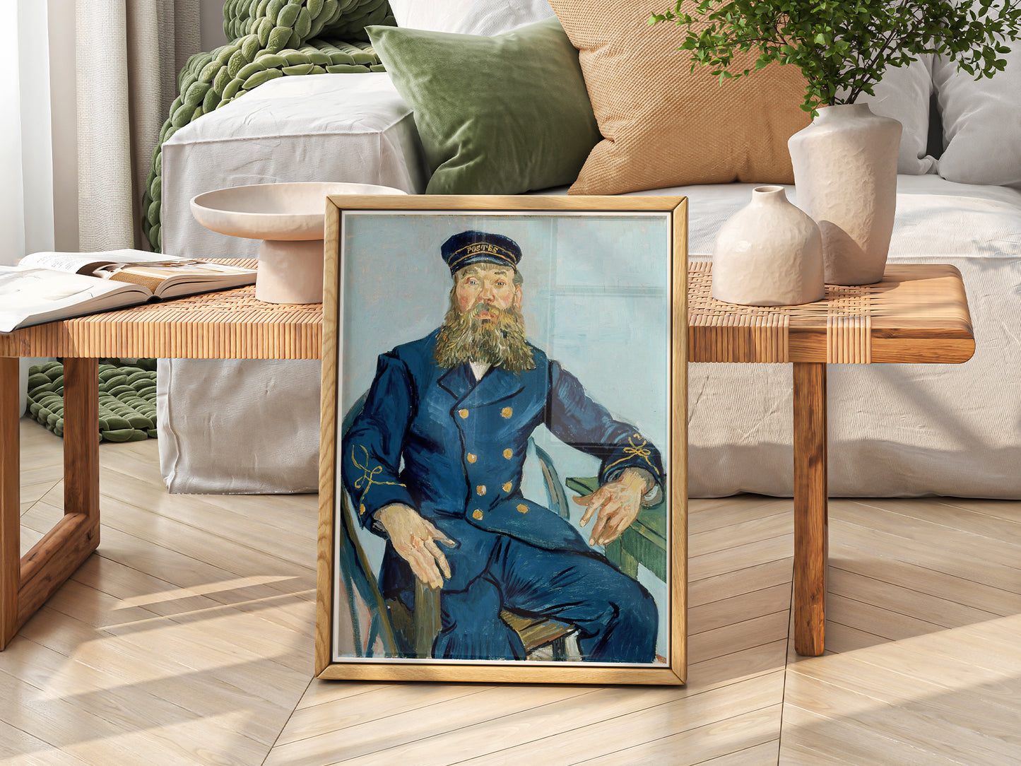 Van Gogh, The Postman Portrait