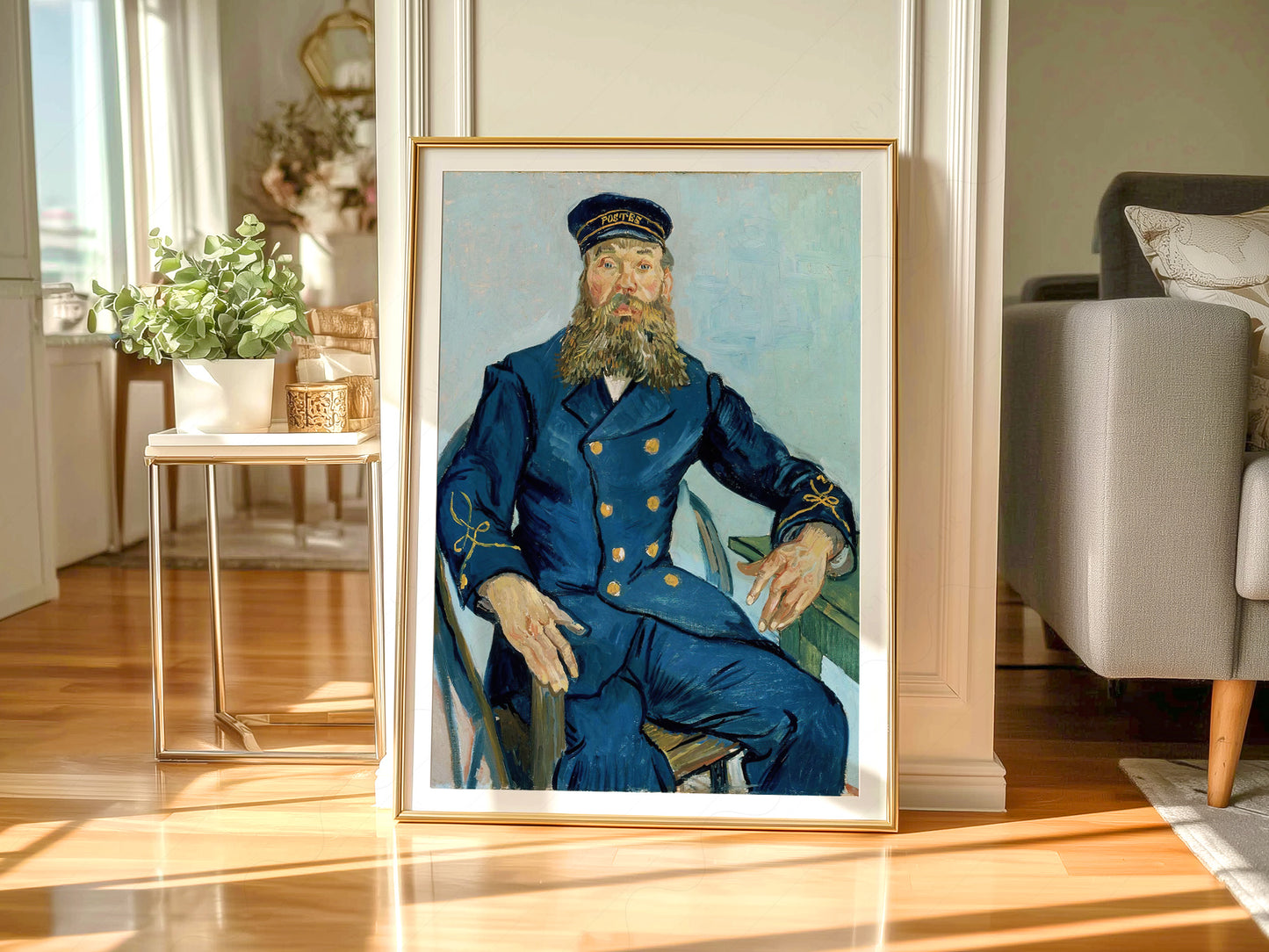 Van Gogh, The Postman Portrait