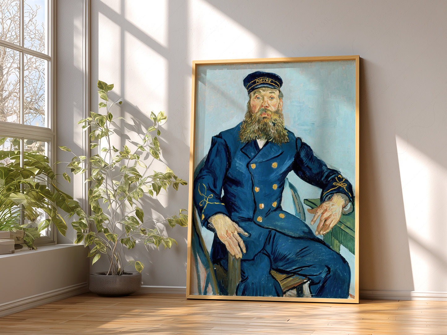 Van Gogh, The Postman Portrait