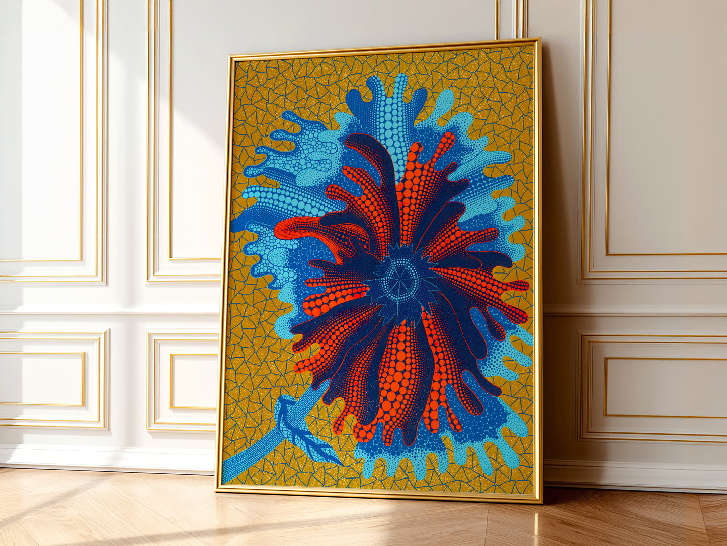 Yayoi Kusama Print, Flower Art