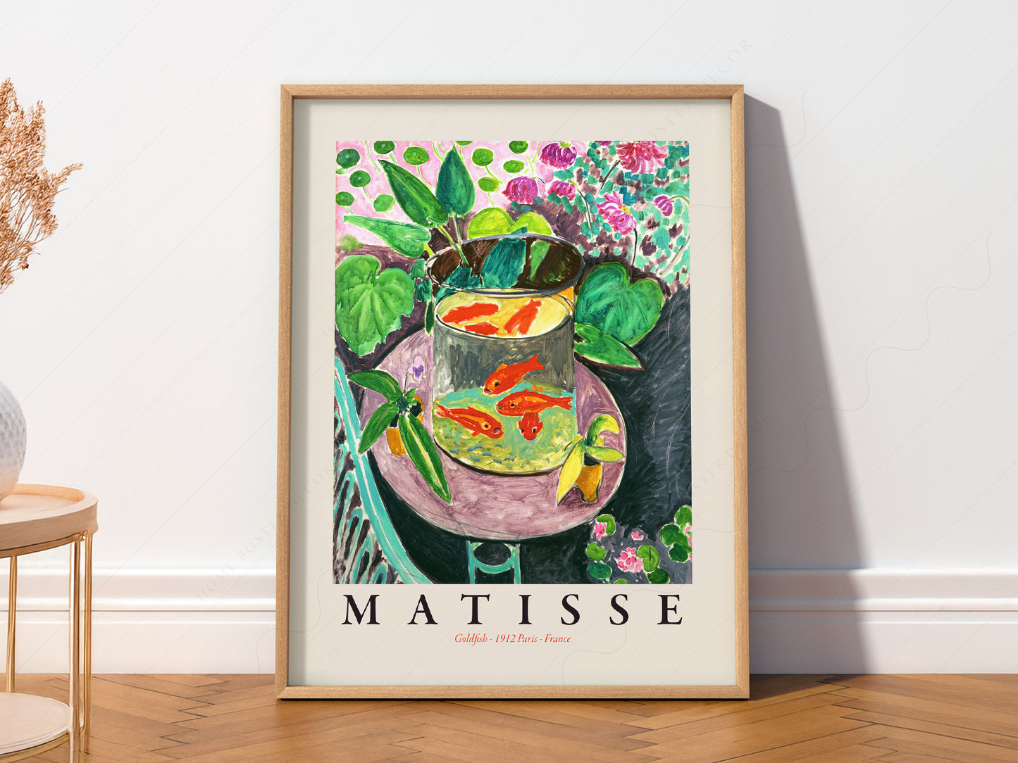 Henri Matisse, Goldfish Print, Famous Painting