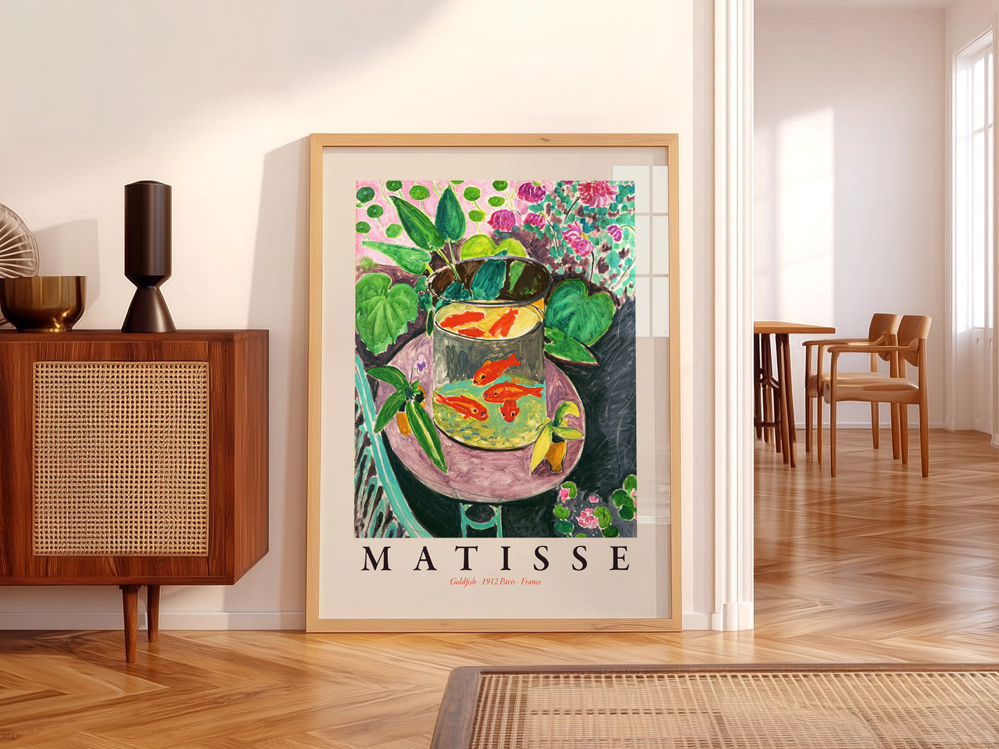 Henri Matisse, Goldfish Print, Famous Painting