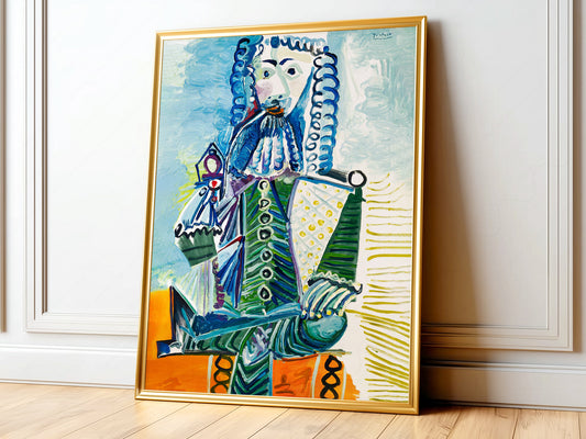 Pablo Picasso, Mousquetaire a la pipe, Fine art print