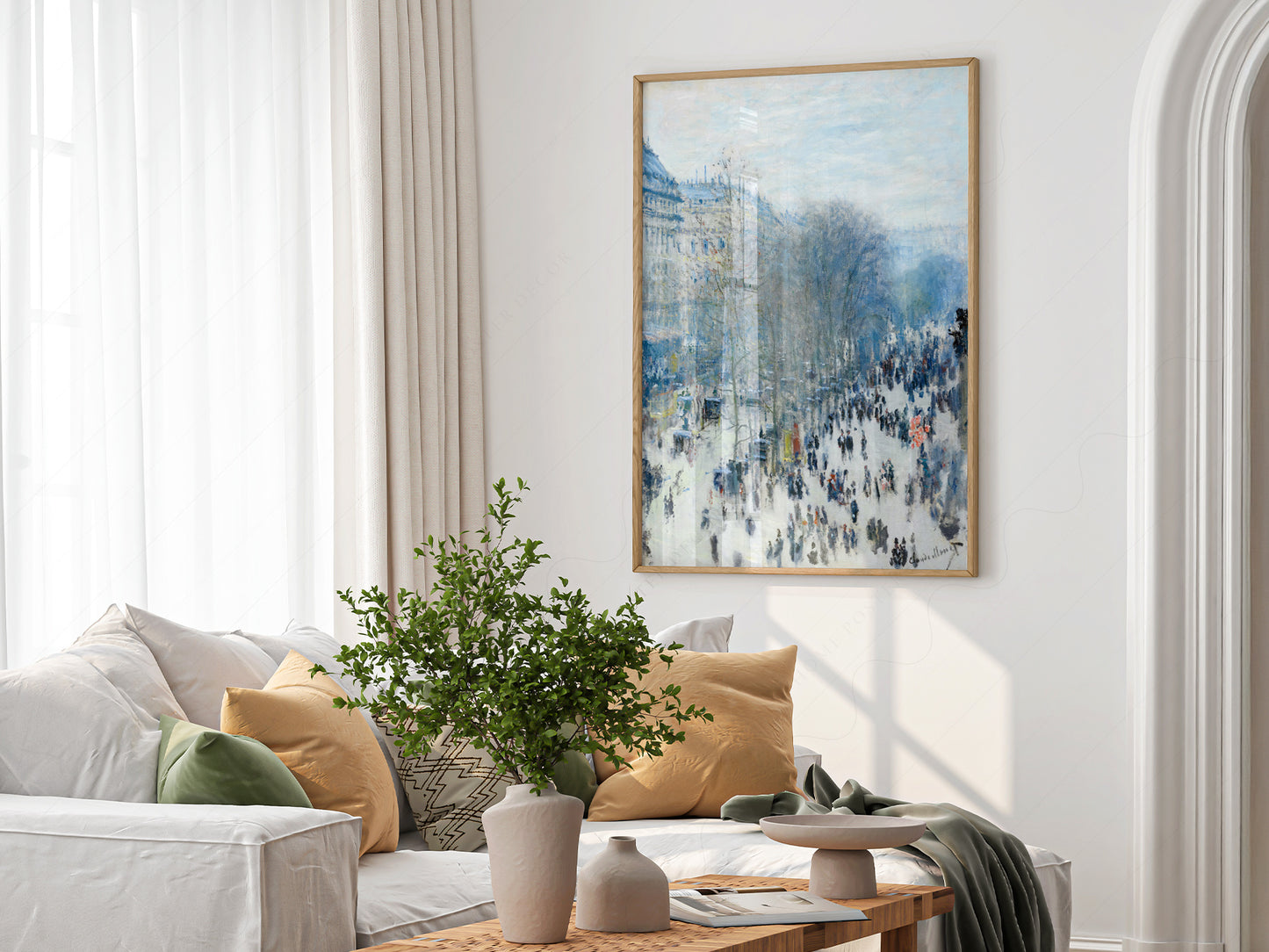 Claude Monet Poster, Boulevard des Capucines