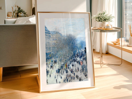 Claude Monet Poster, Boulevard des Capucines