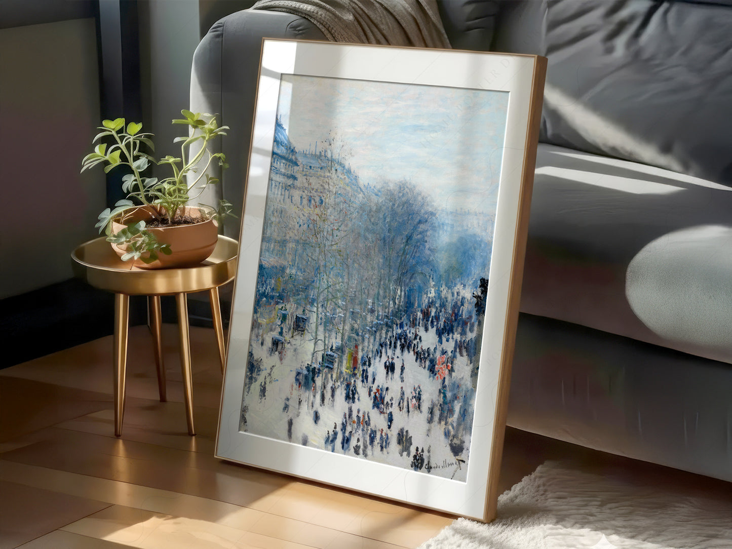 Claude Monet Poster, Boulevard des Capucines