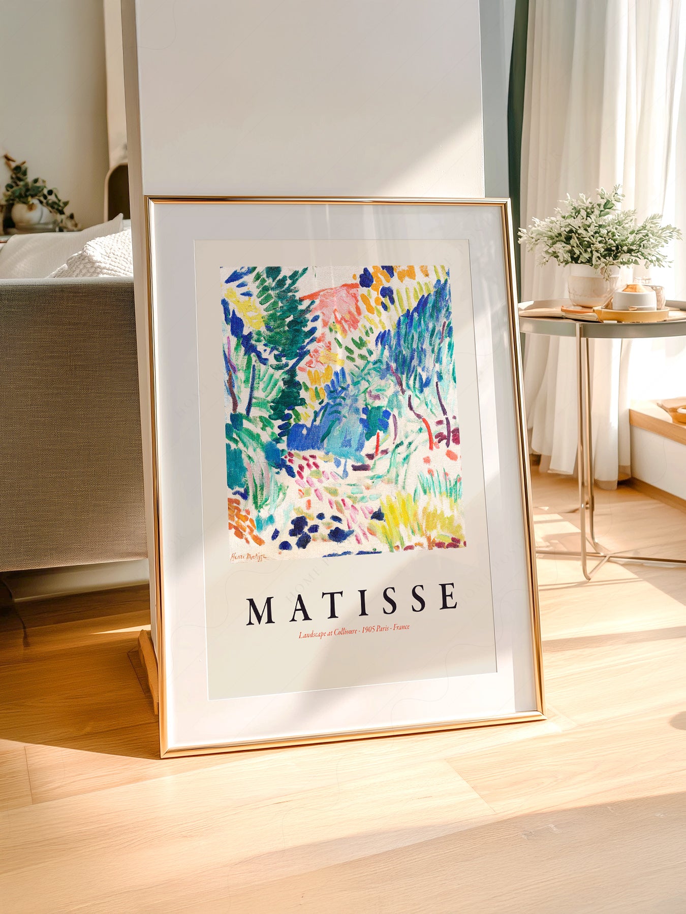 Henri Matisse Landscape at Collioure Print – Museum Wall Art Poster