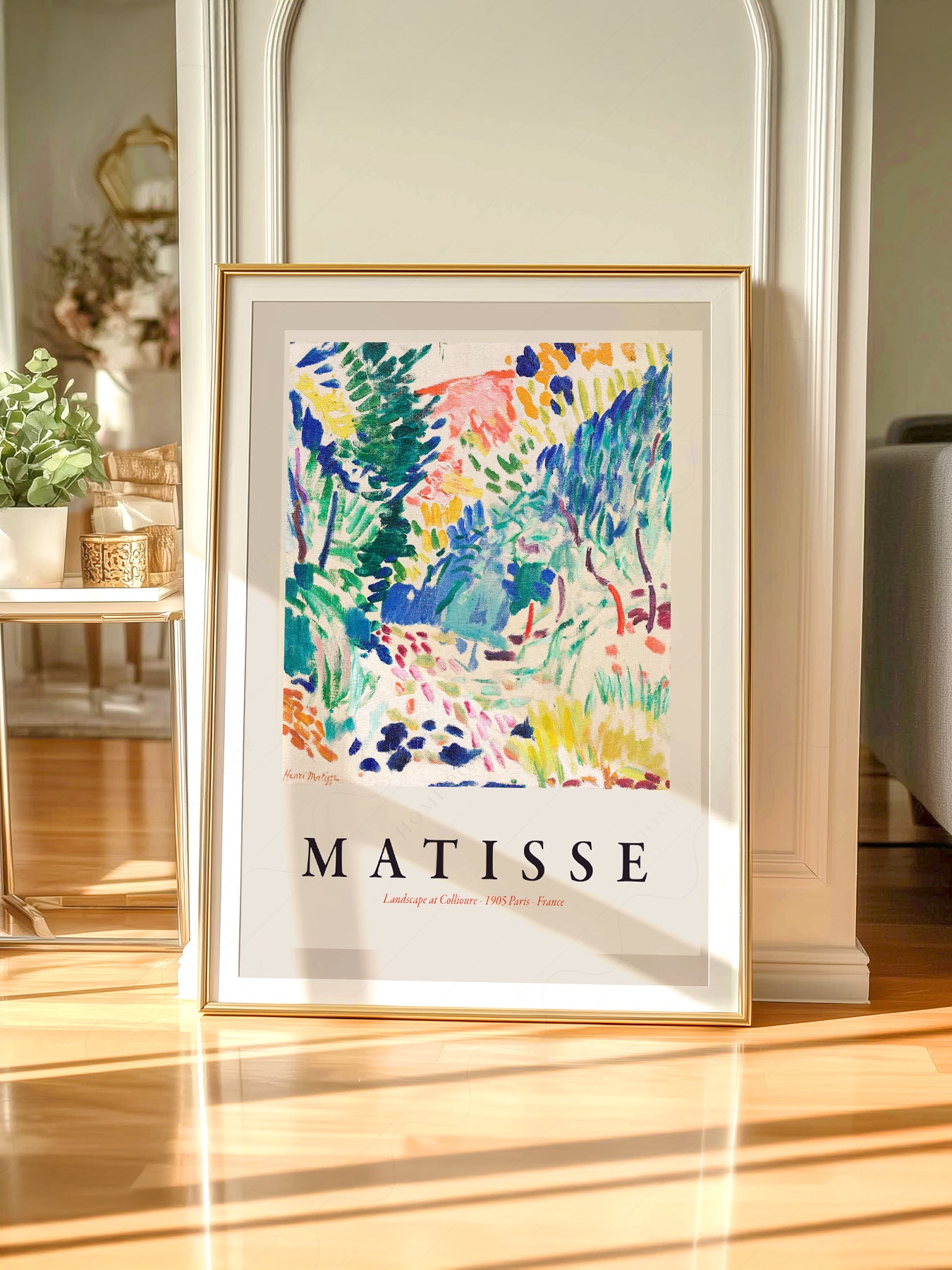 Henri Matisse Landscape at Collioure Print – Museum Wall Art Poster