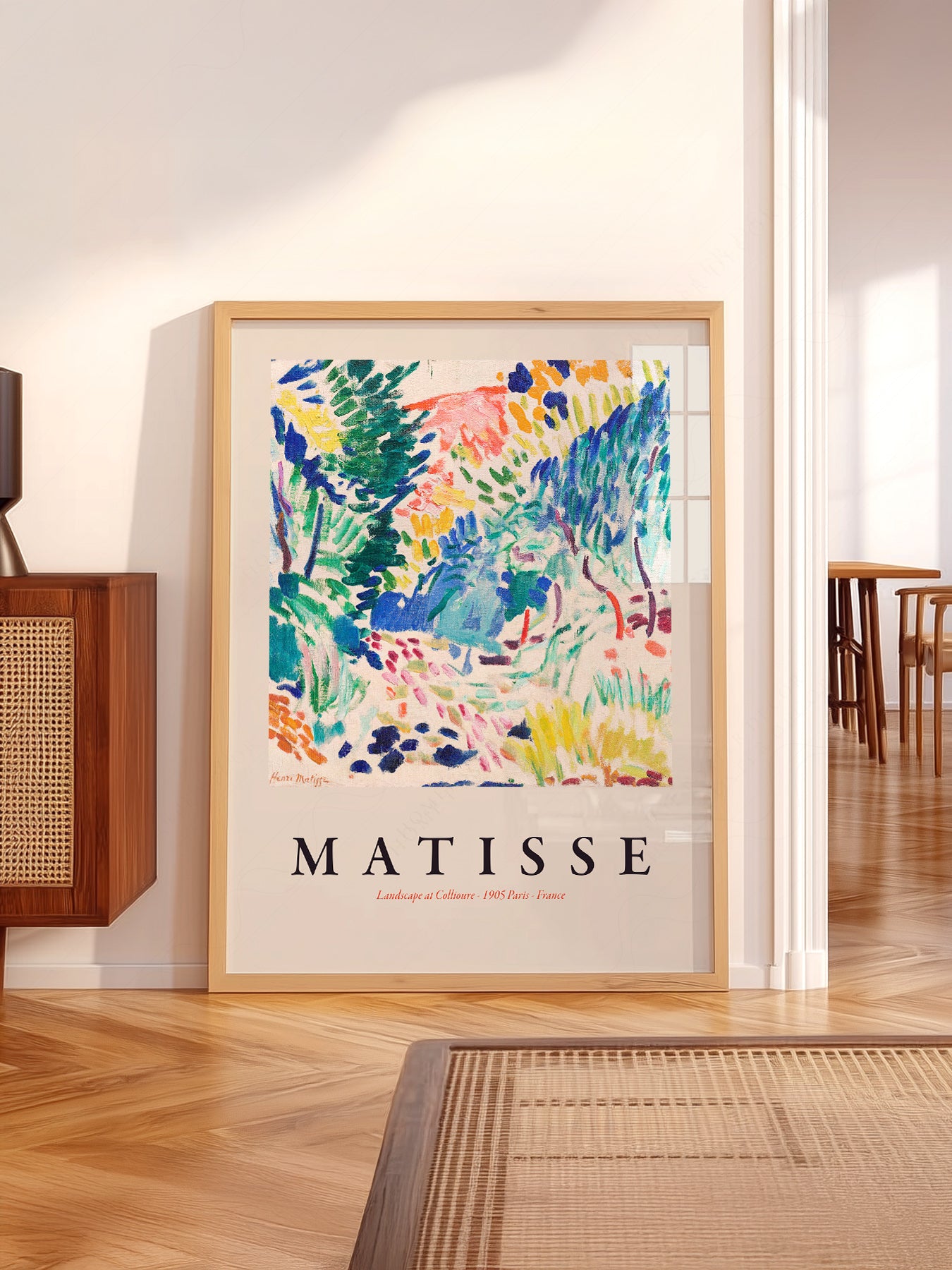 Henri Matisse Landscape at Collioure Print – Museum Wall Art Poster