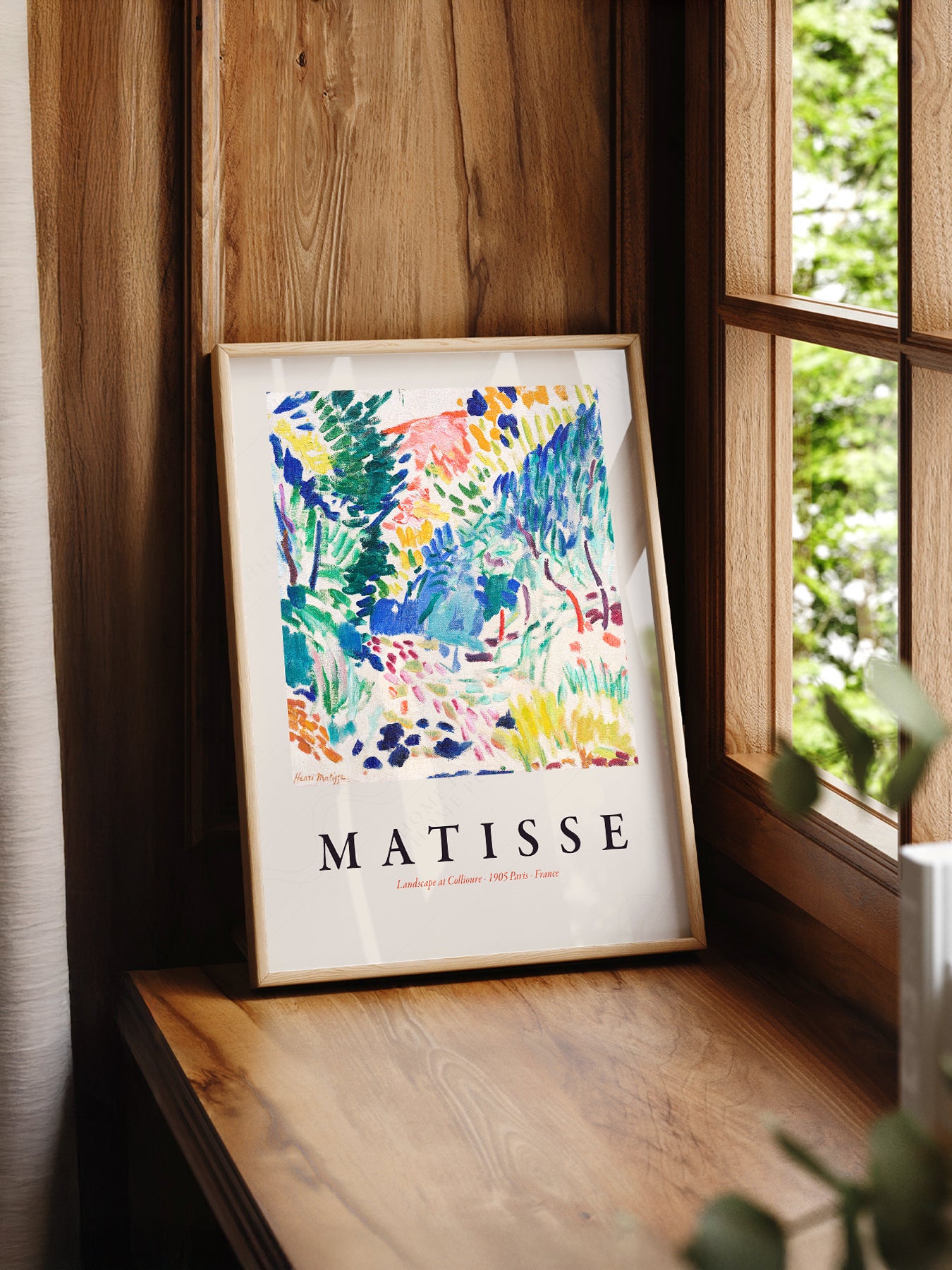 Henri Matisse Landscape at Collioure Print – Museum Wall Art Poster