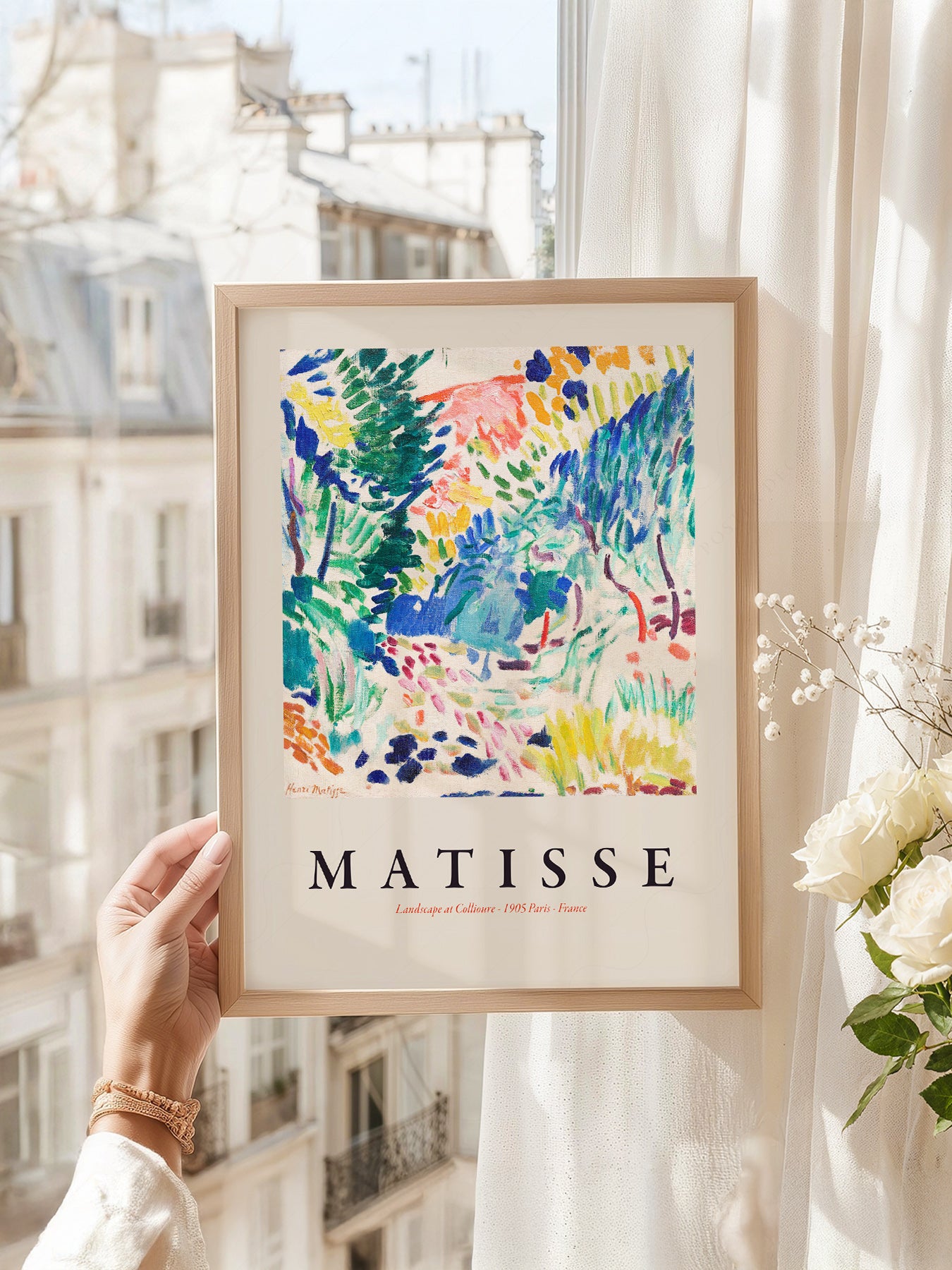 Henri Matisse Landscape at Collioure Print – Museum Wall Art Poster