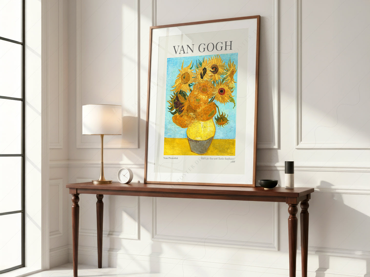 Van Gogh Poster, Vase with Twelve Sunflowers