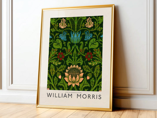 William Morris, Floral Pattern, Fine Art Print