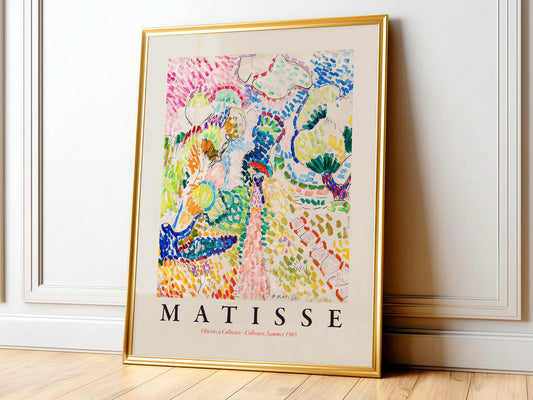 Henri Matisse, Oliviers à Collioure Fine Art Print