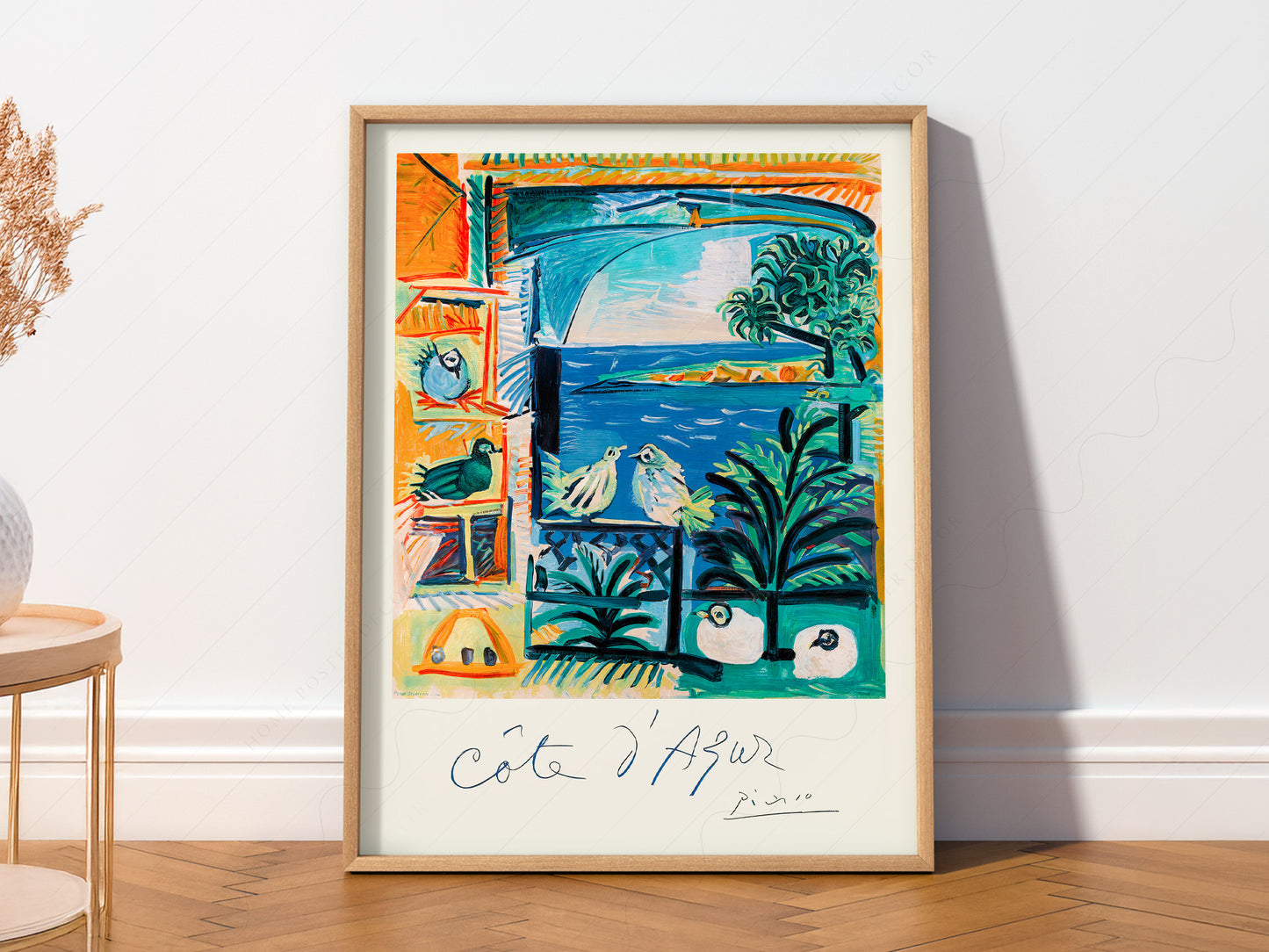 Pablo Picasso, Cote D'azur 1920, French Riviera painting