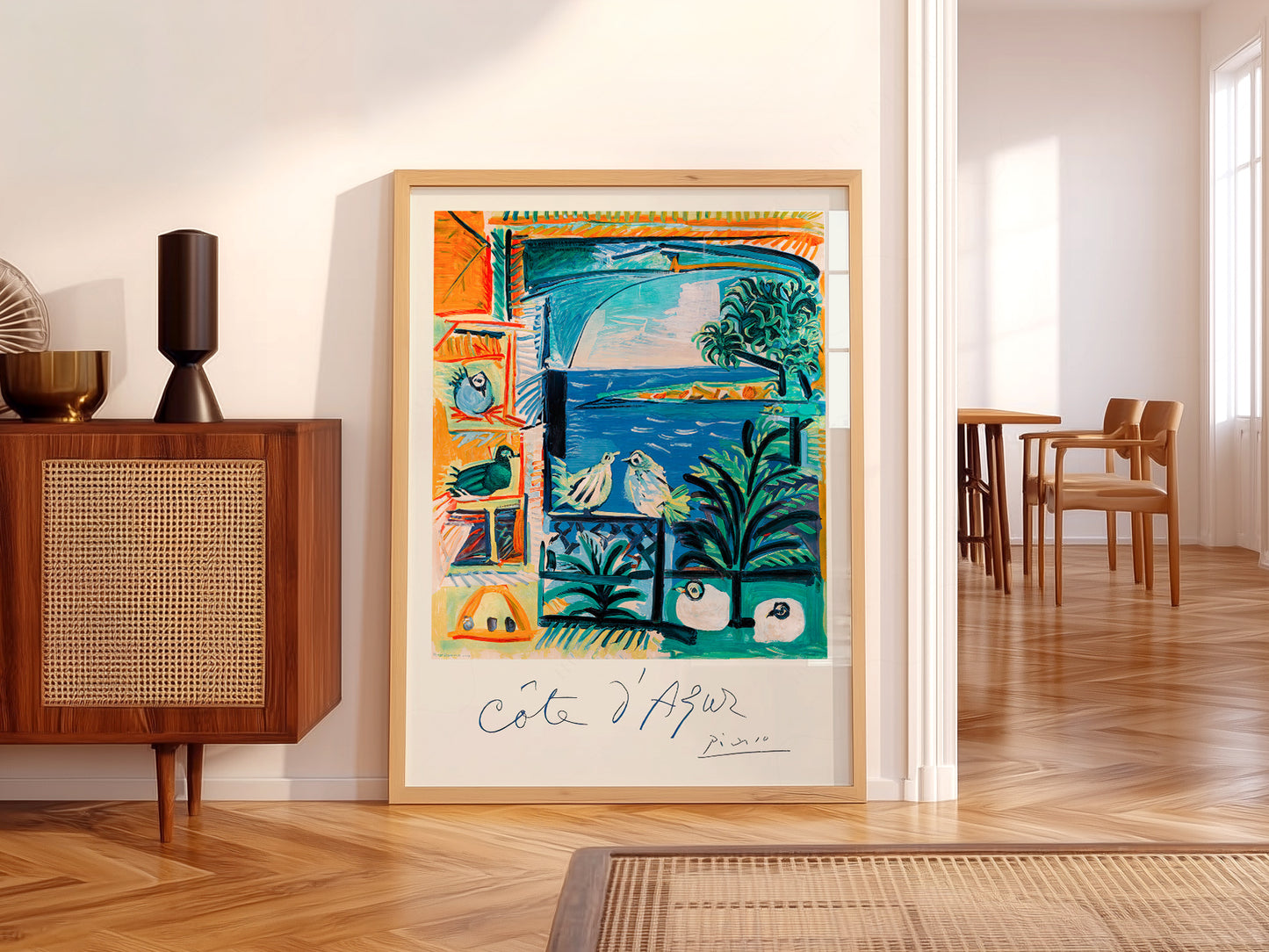 Pablo Picasso, Cote D'azur 1920, French Riviera painting