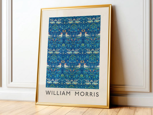 William Morris, Bird Pattern, Fine Art Print