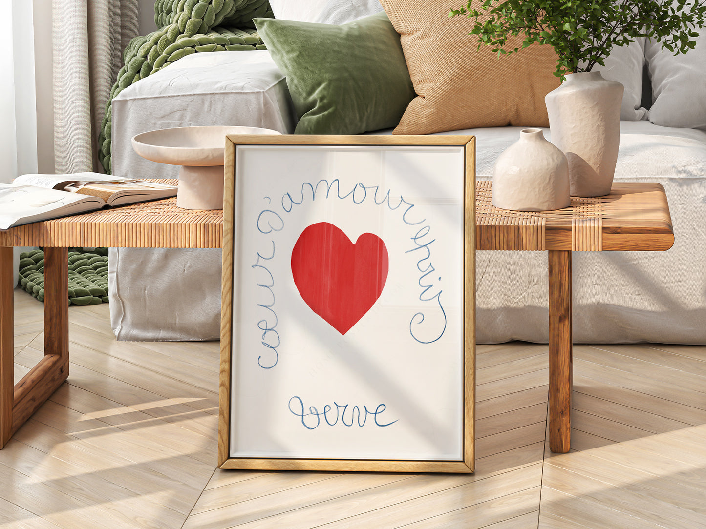 Henri Matisse, Love Poster, Red Heart Print