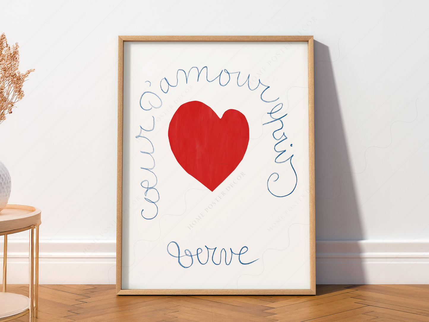 Henri Matisse, Love Poster, Red Heart Print