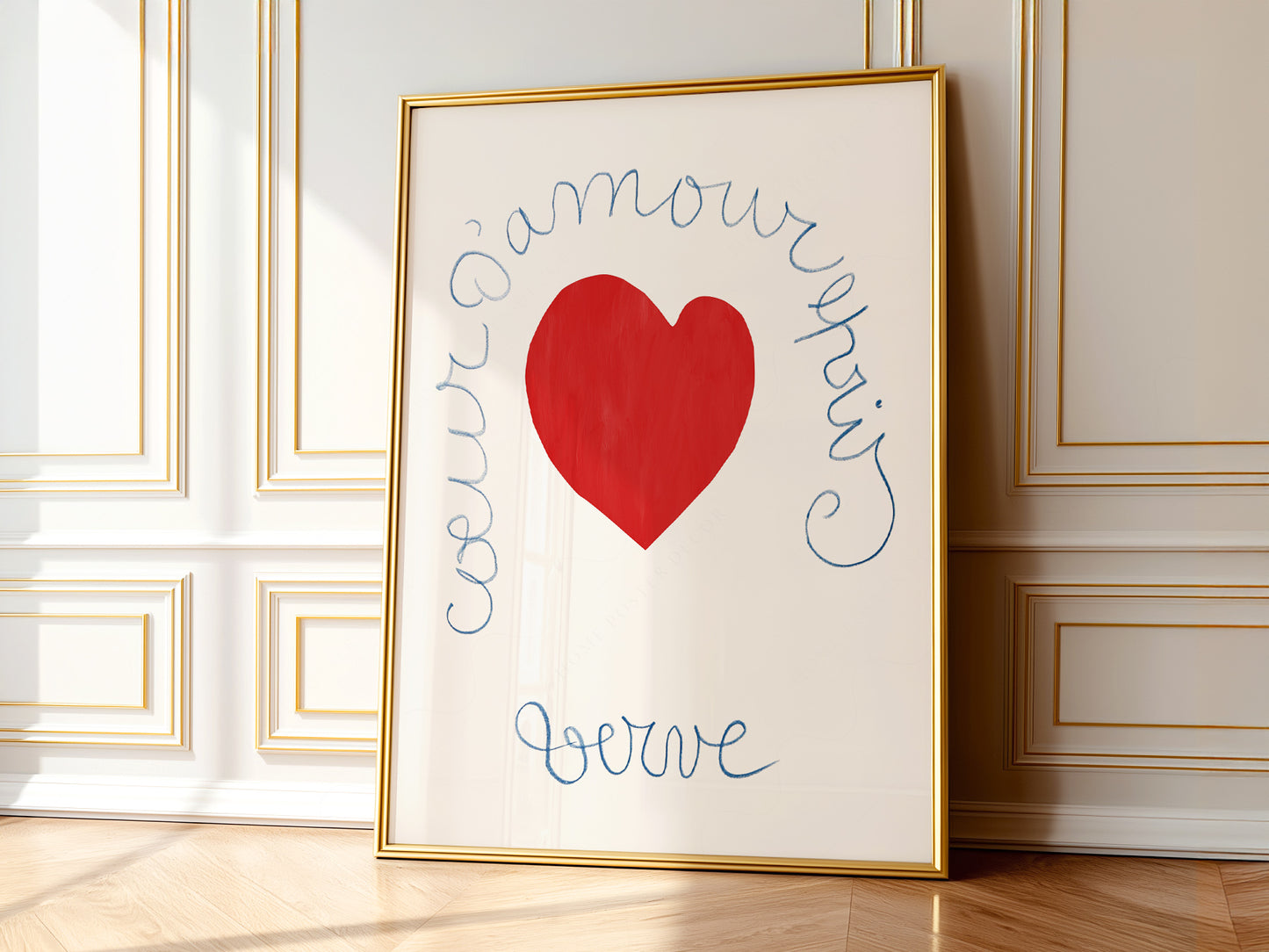 Henri Matisse, Love Poster, Red Heart Print