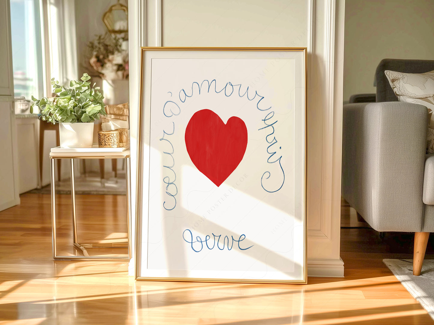 Henri Matisse, Love Poster, Red Heart Print