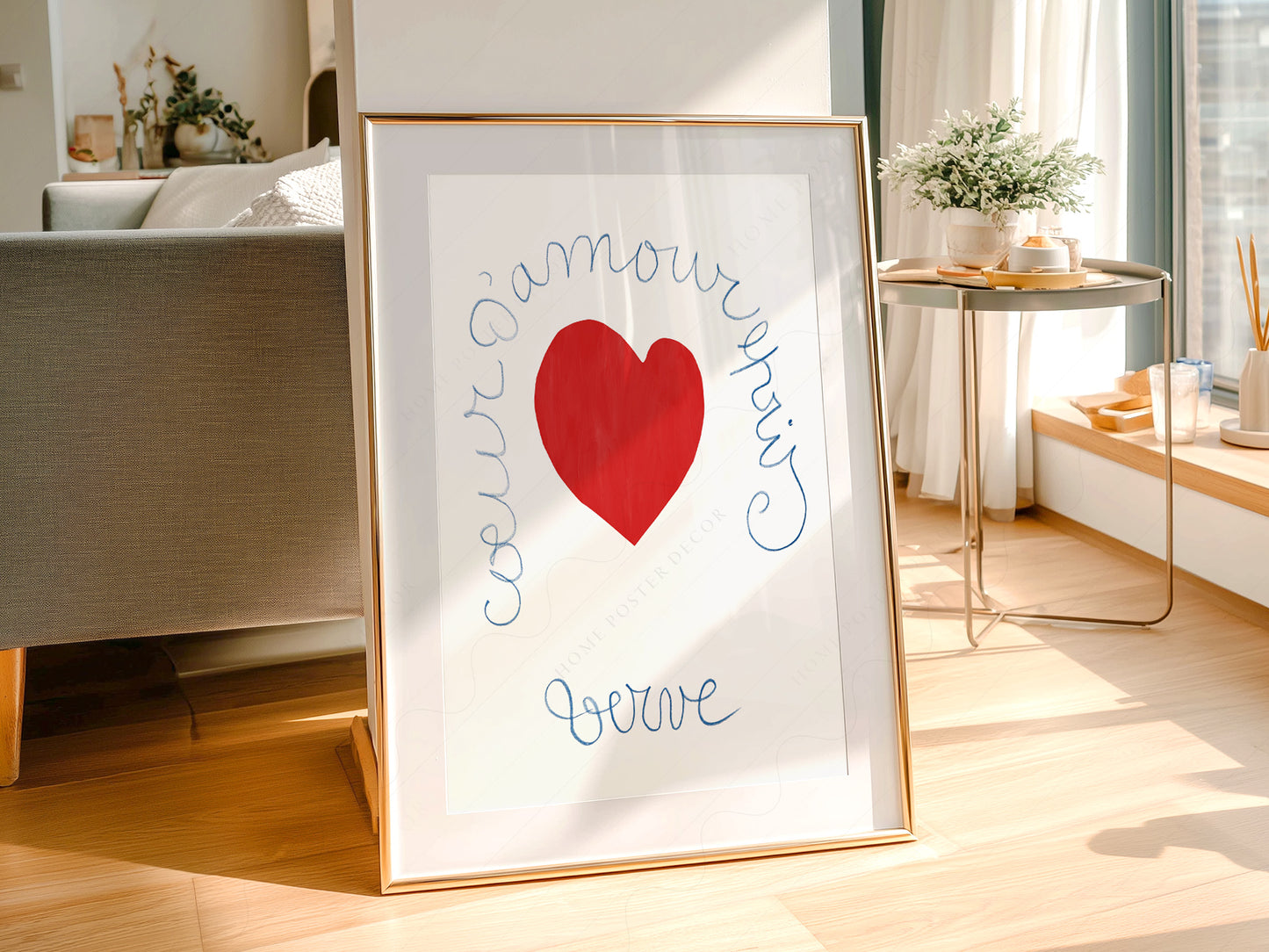 Henri Matisse, Love Poster, Red Heart Print