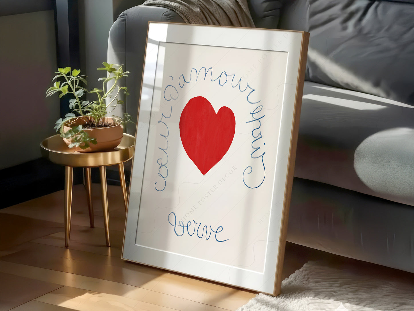 Henri Matisse, Love Poster, Red Heart Print