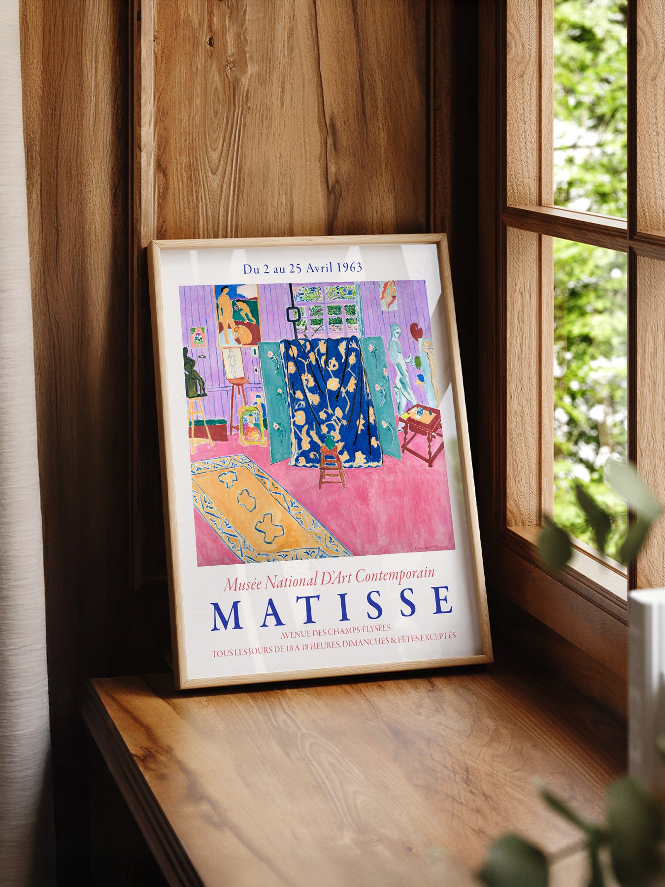 Henri Matisse, The Pink Studio, Fine Art Print