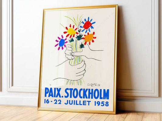Pablo Picasso, Stockholm Peace, Bouquet of peace