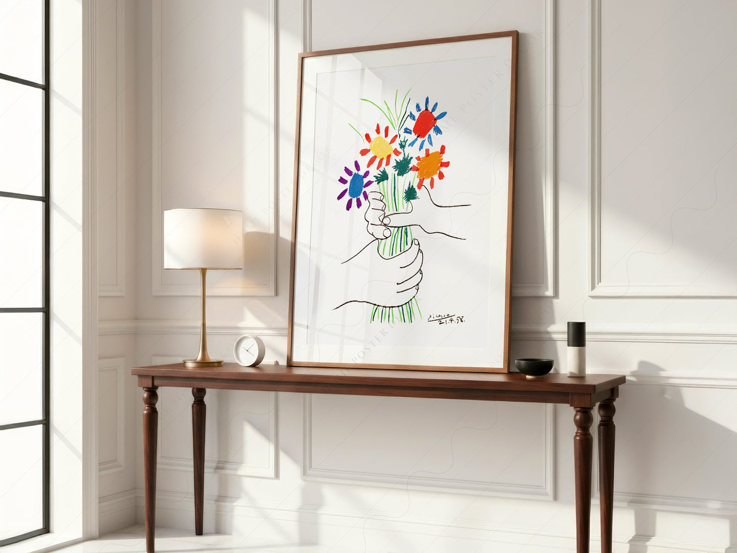 Pablo Picasso, The Flowers of Peace, 1958, Fine art print