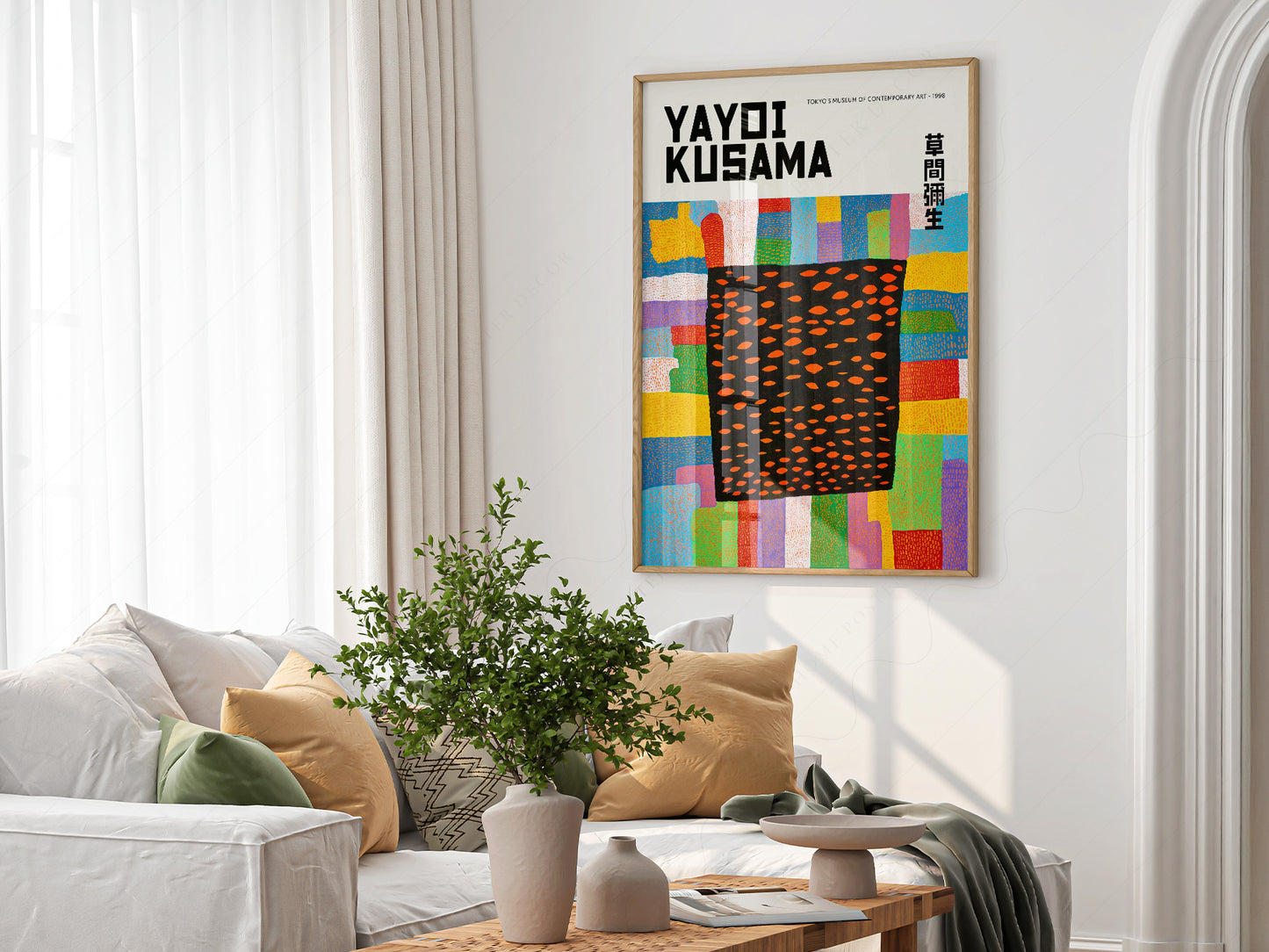 Yayoi Kusama Print, Infinity Fields