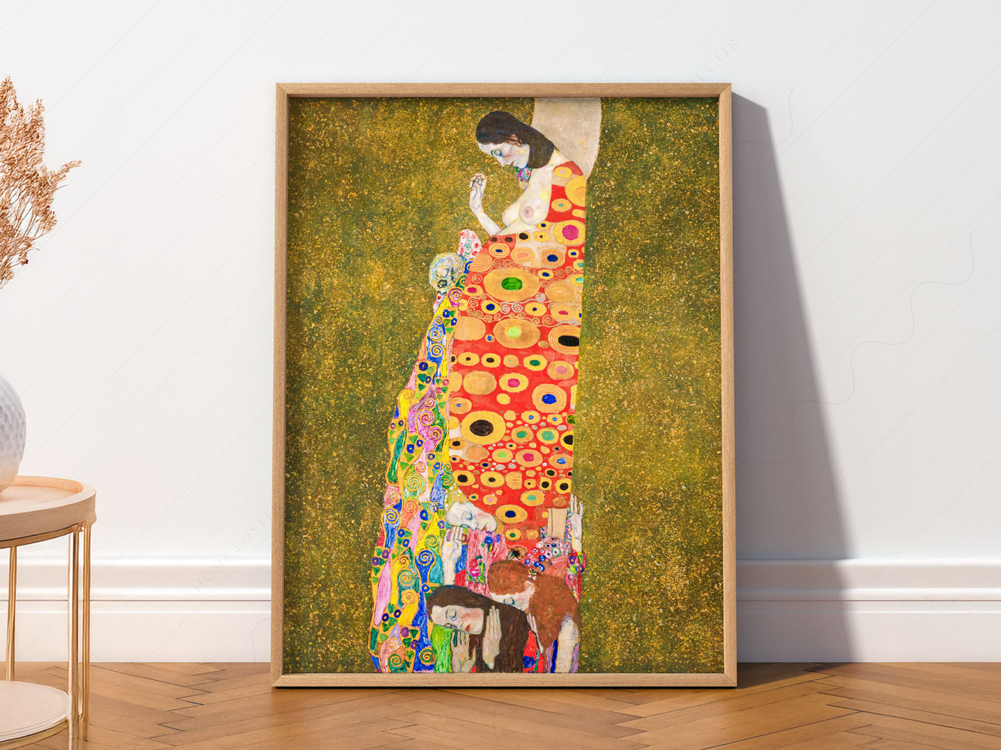 Gustav Klimt, Hope II Painting, Fine Art Print