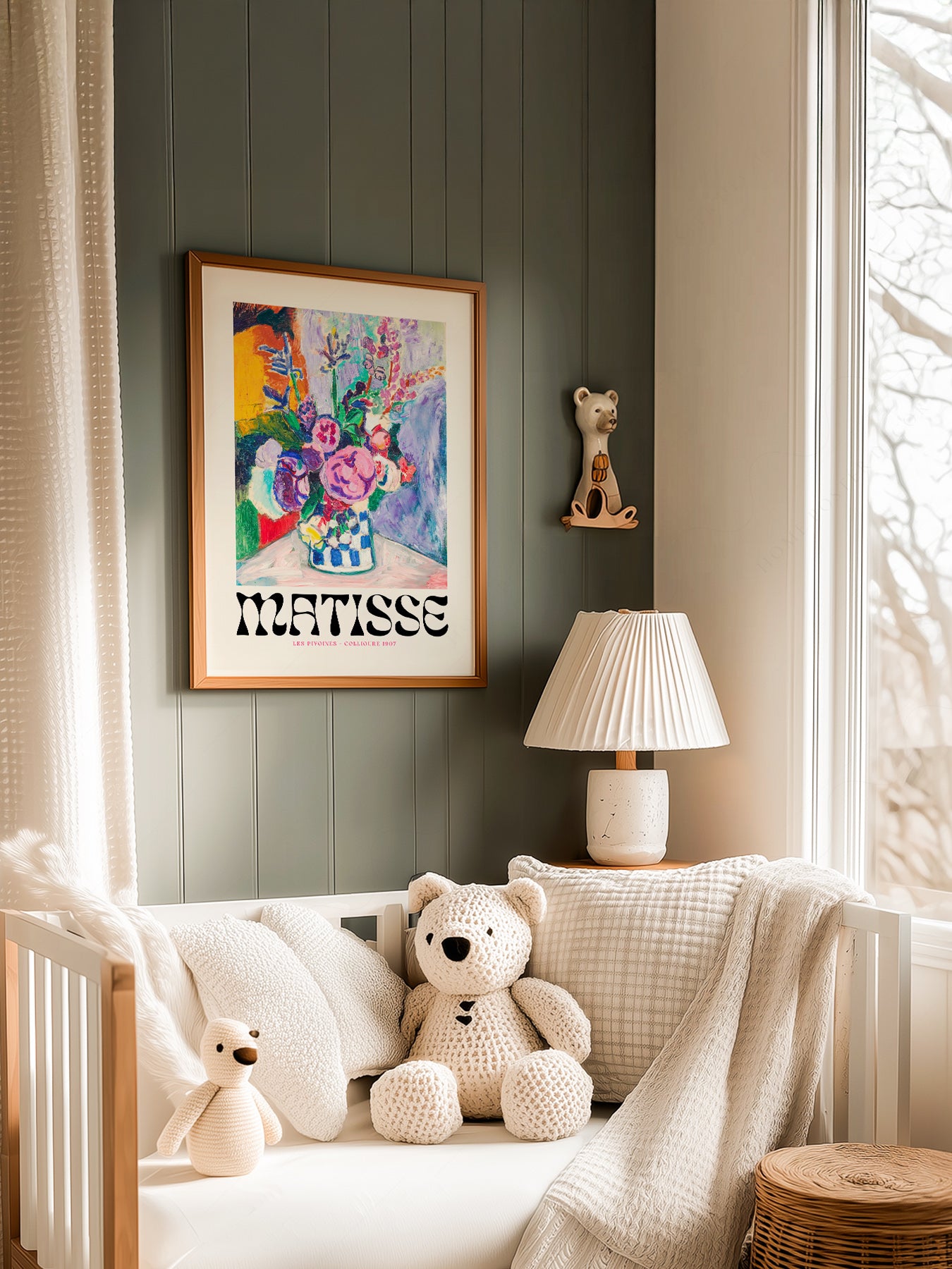 Henri Matisse Les Pivoines Art Print – Colorful Floral – high quality art print