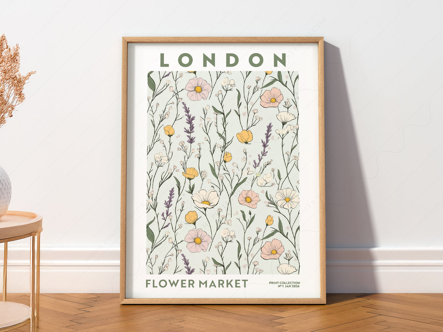 Flower Market London, Floral Wall Art