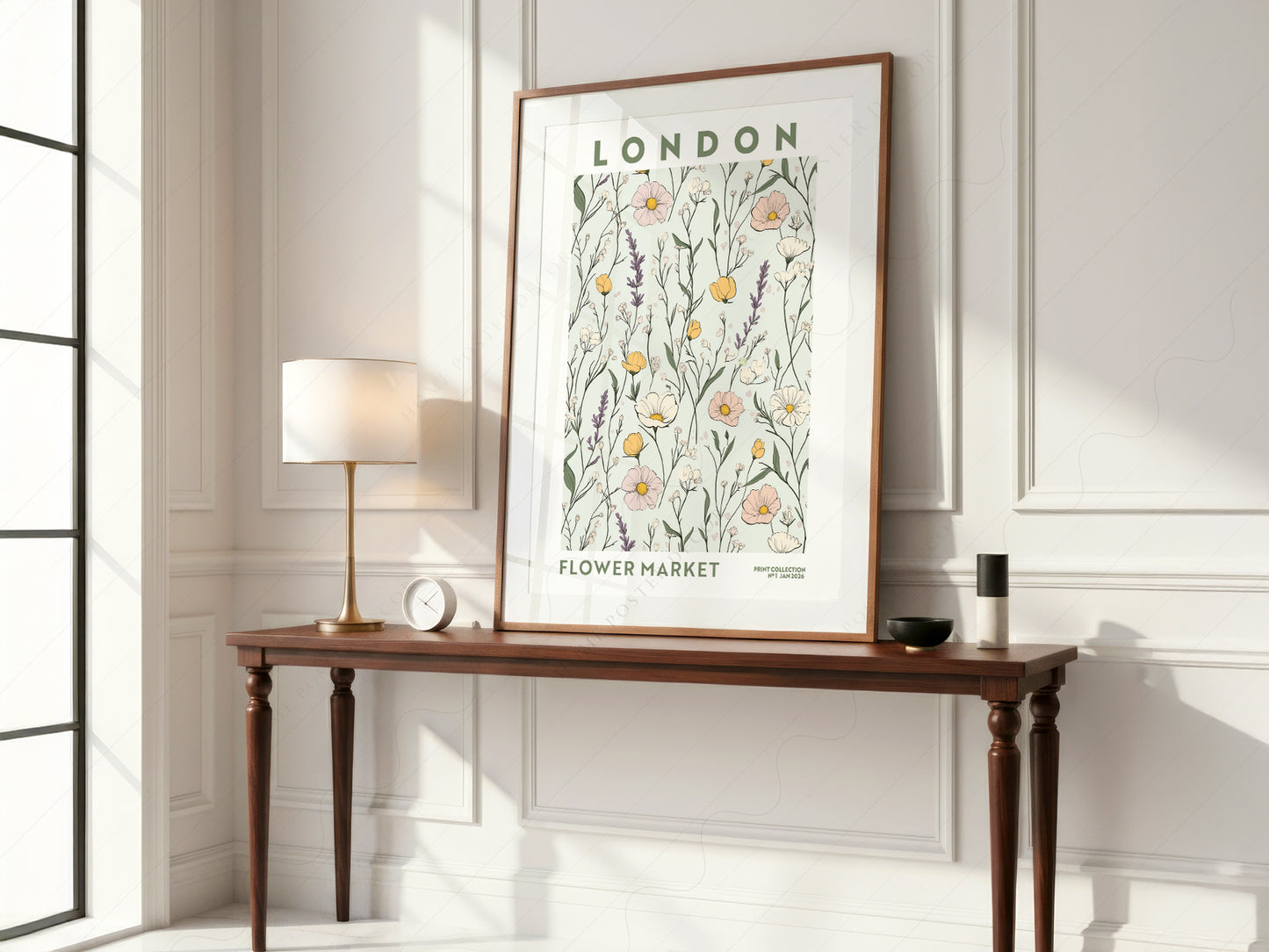 Flower Market London, Floral Wall Art