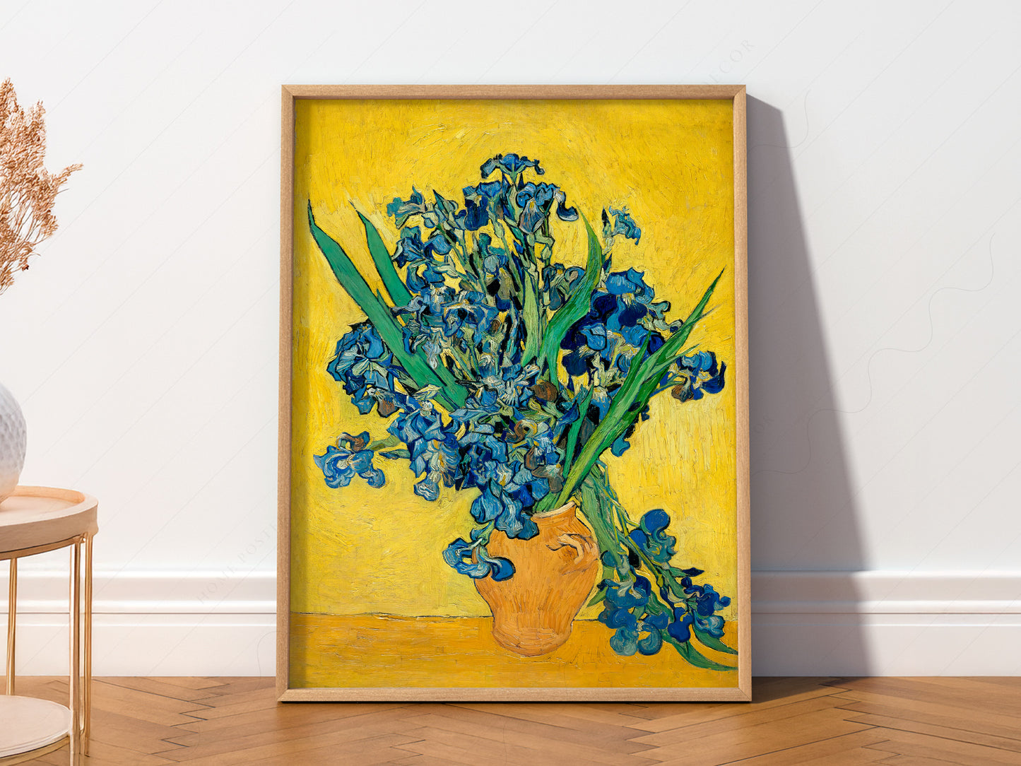 Van Gogh Irises, Irises in a Vase, Floral Wall Art, Van Gogh Flowers