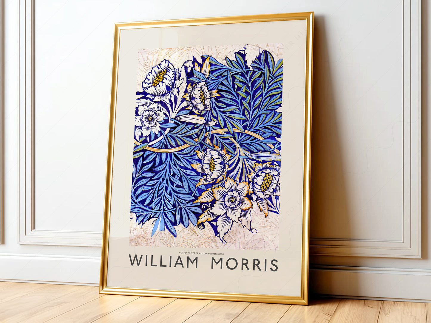 William Morris, Tulip and Willow Indigo Poster