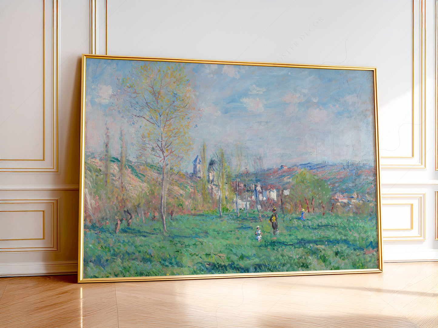 Claude Monet Poster, Spring in Vethuil