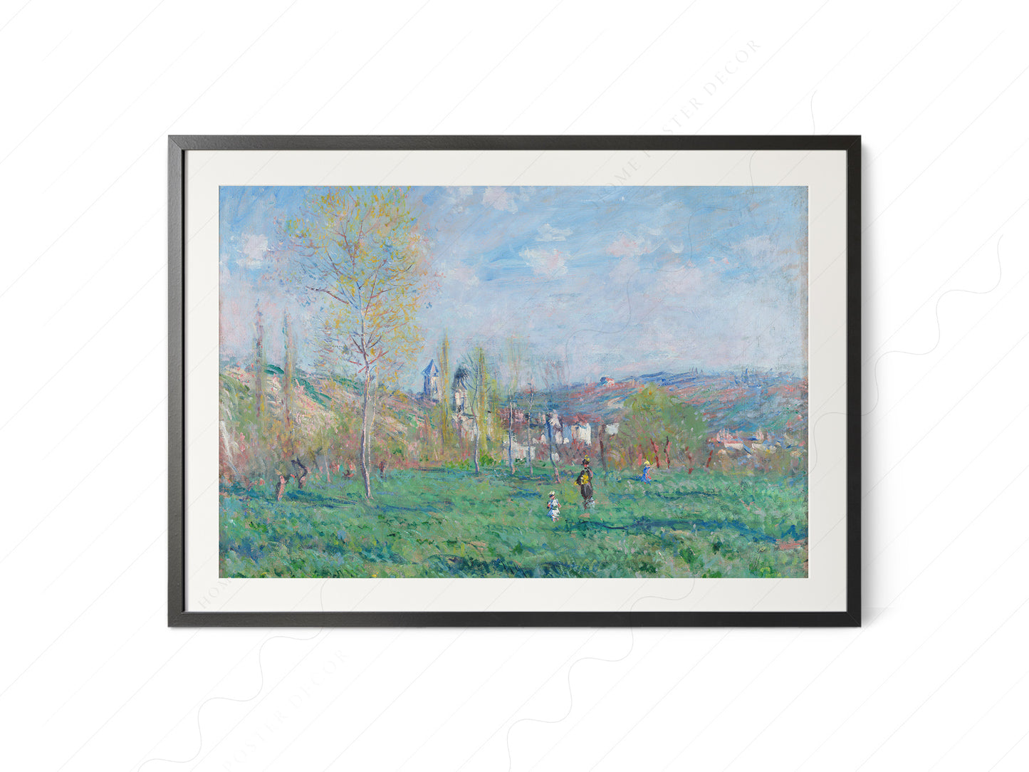 Claude Monet Poster, Spring in Vethuil