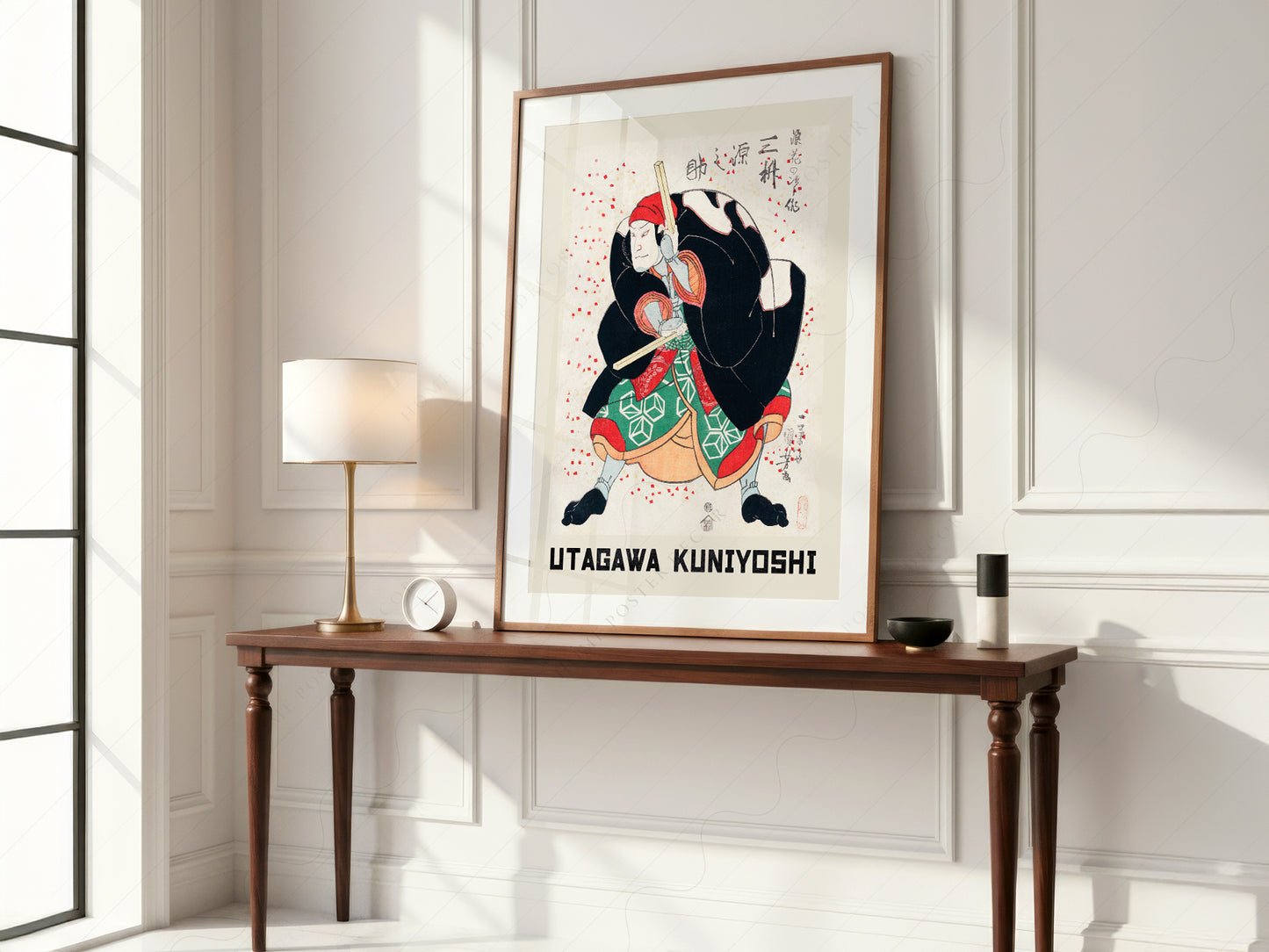 Utagawa Kuniyoshi Mimasu Gennosuke Kabuki Print – Japanese Wall Art