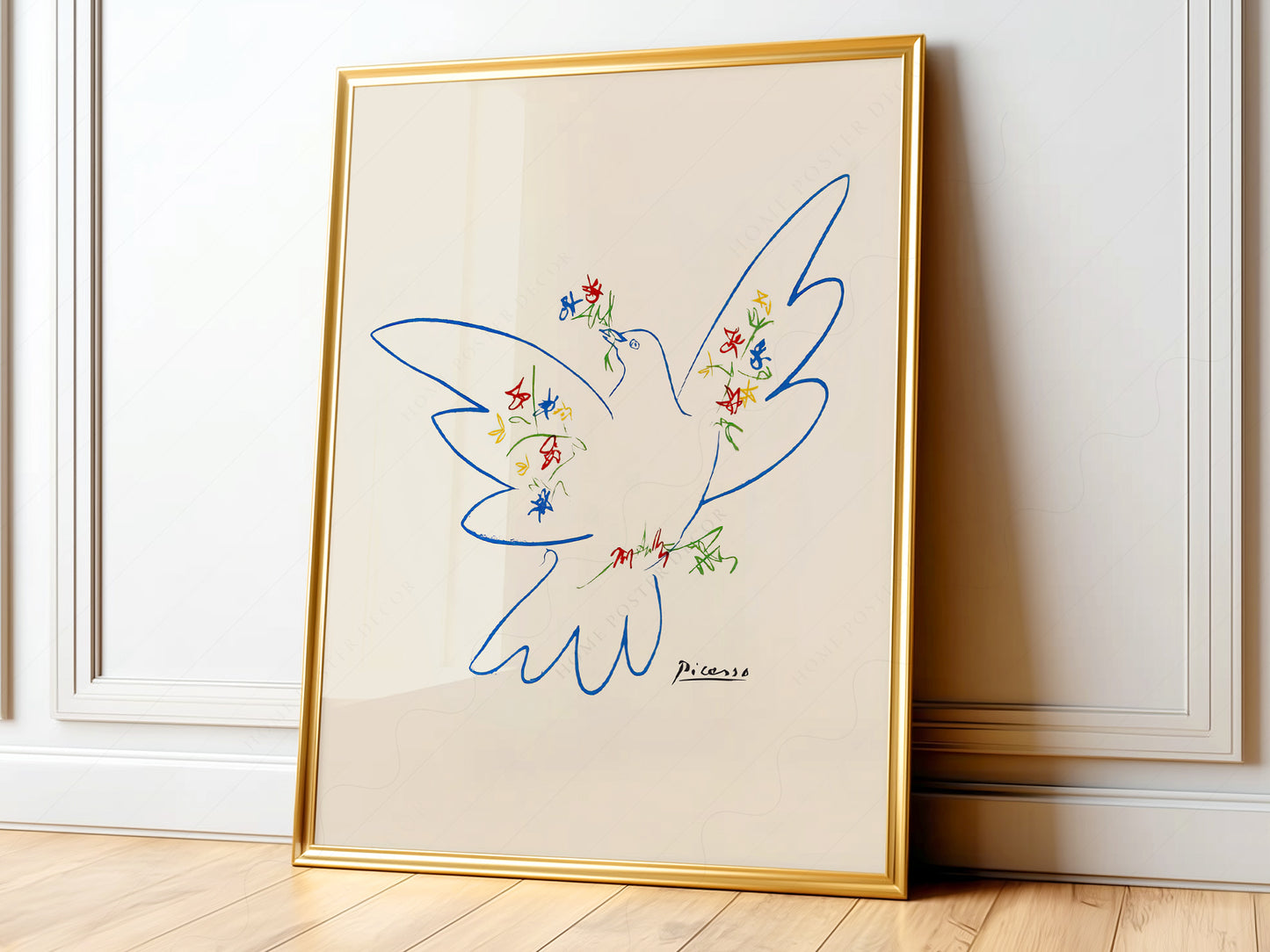 Pablo Picasso, Dove of Peace 1949, Fine Art Print, Pigeon art